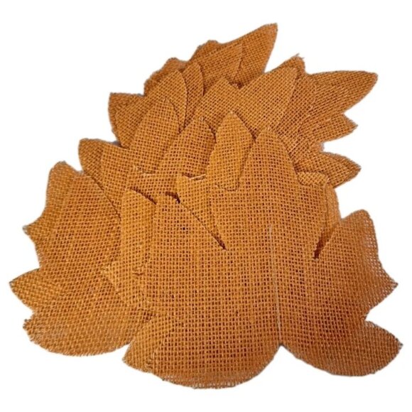 Lot Of Fall Thanksgiving Decorative Mesh Wire Edge Ribbon Crafting... - Picture 9 of 11